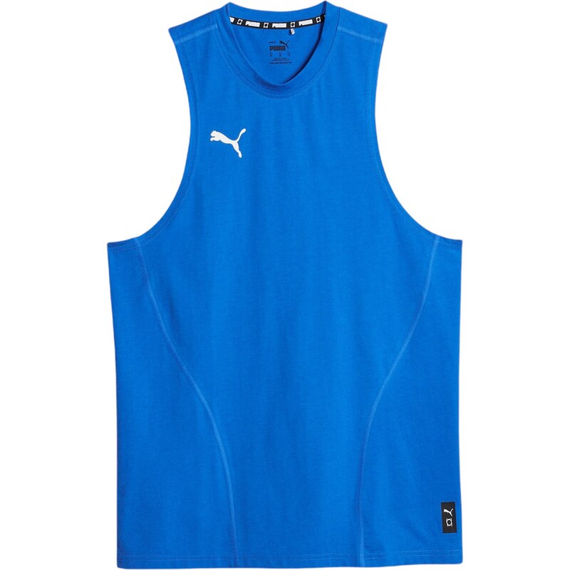 PUMA Funkčné tričko Hoops Team modrá / biela 67751701