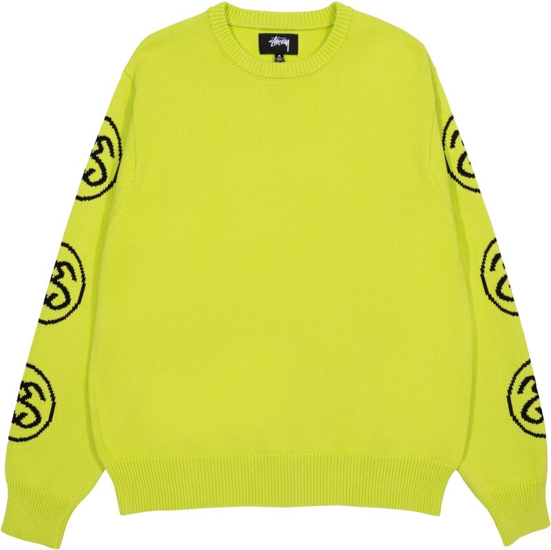 Stüssy Mikina zelená / čierna 67751755