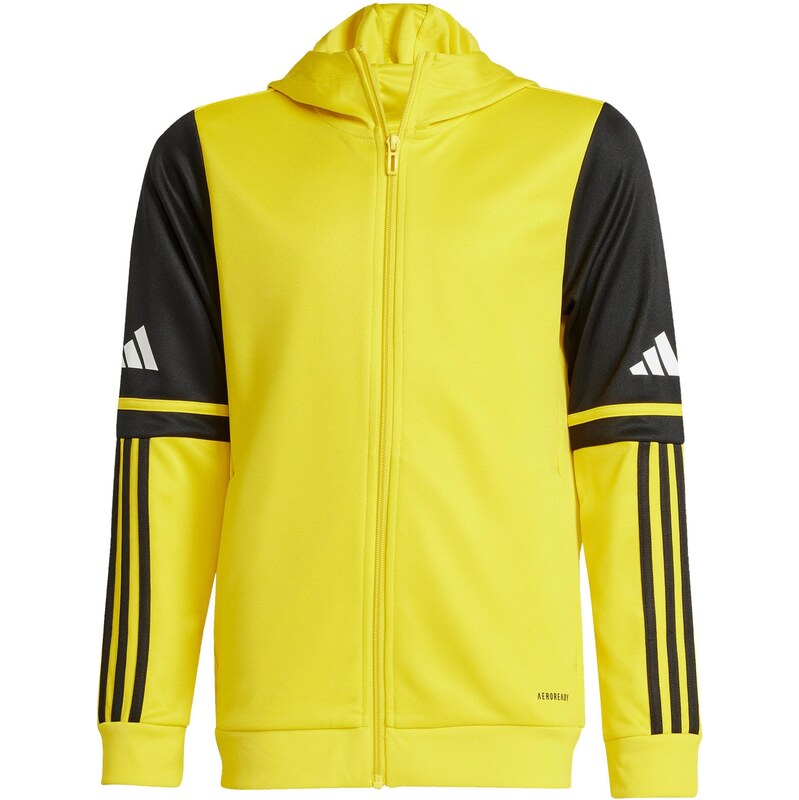 ADIDAS PERFORMANCE Športová mikina so zipsom žltá / čierna / biela 67730007