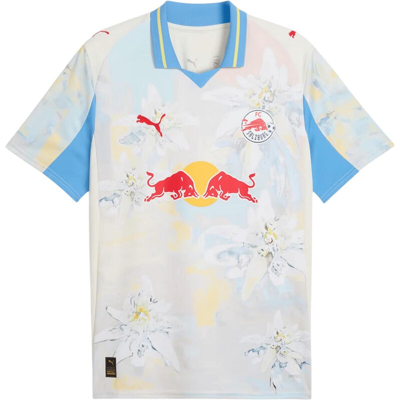 PUMA Dres RB Salzburg Kidsuper 2025/2026 nebesky modrá / žltá / 67730021