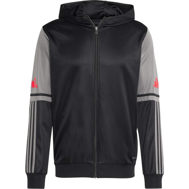 ADIDAS PERFORMANCE Tréningová bunda SQ25 kamenná / svetločervená / 67751792