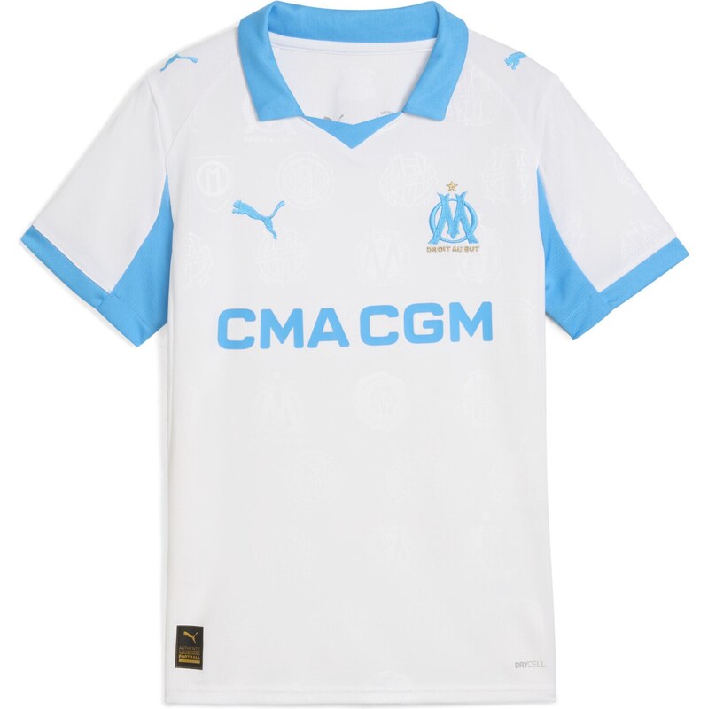 PUMA Funkčné tričko Olympique de Marseille 25/26 svetlomodrá / biela 67730025