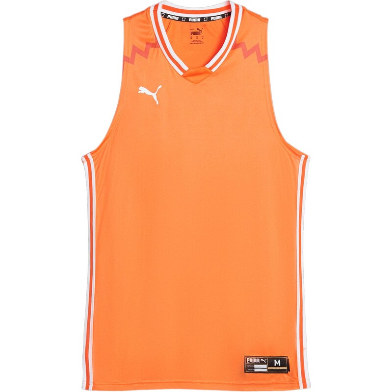 PUMA Dres Hoops Team Game homárová / svetlooranžová / biela 67751804