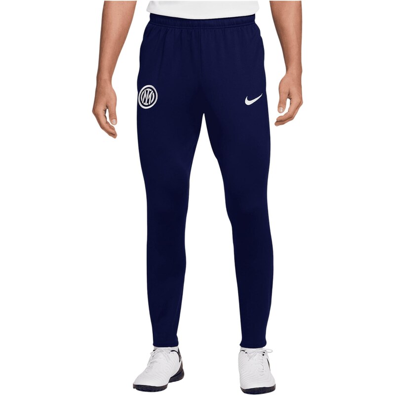 NIKE Športové nohavice námornícka modrá / biela 67730047
