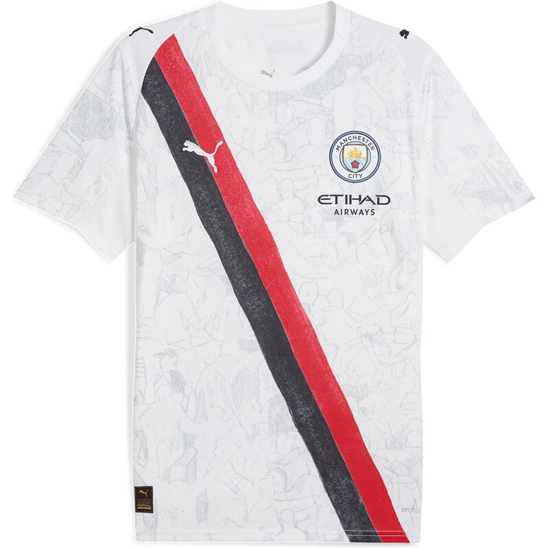 PUMA Dres námornícka modrá / tmavočervená / čierna / biela 67730044