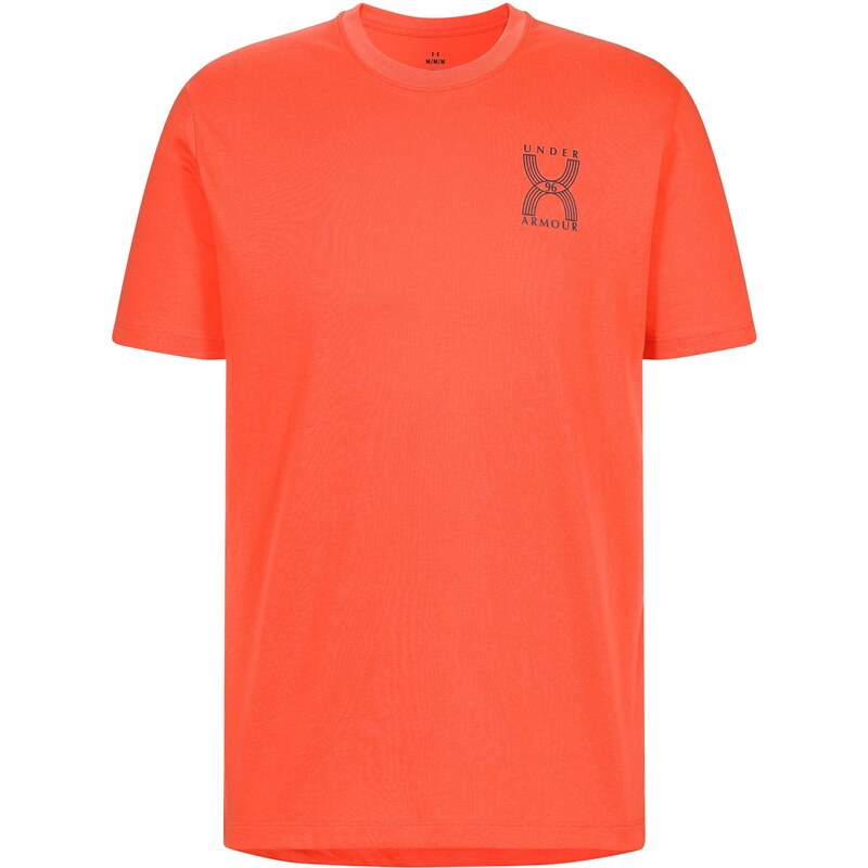 UNDER ARMOUR Funkčné tričko Run 96 oranžová / čierna 67751819