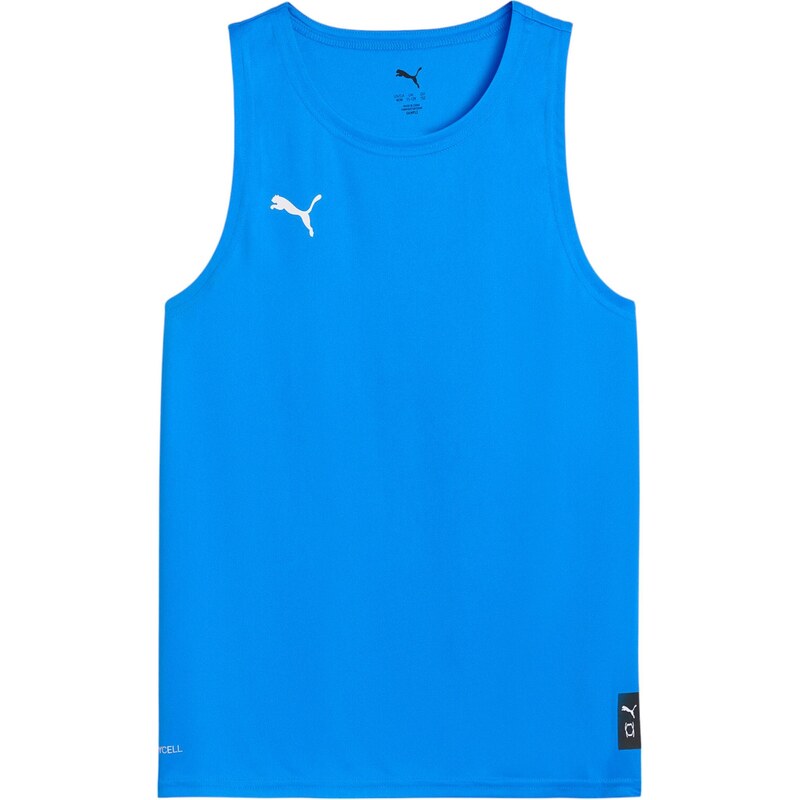 PUMA Funkčné tričko Teamjaws Starter modrá / biela 67730098