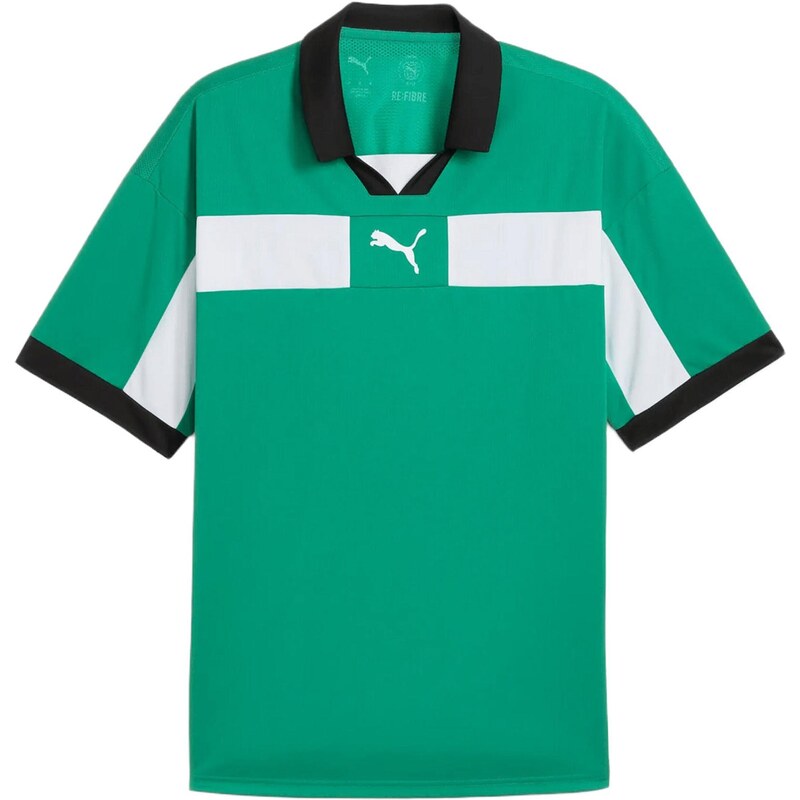 PUMA Funkčné tričko TeamClassic zelená / čierna / biela 67751913
