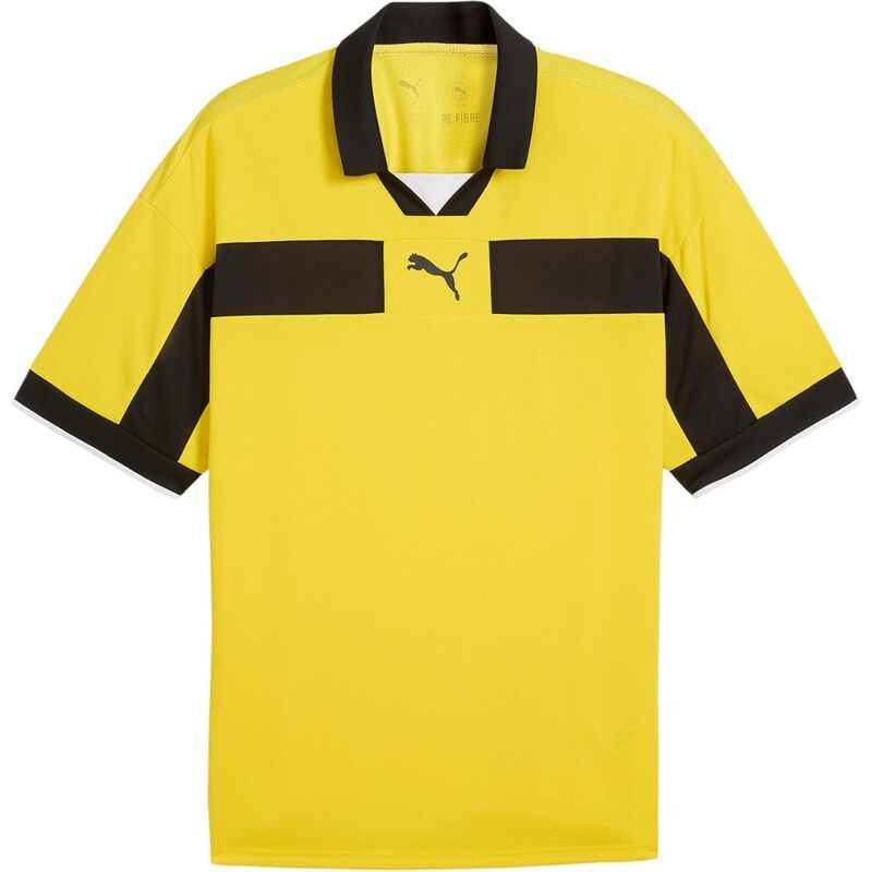 PUMA Funkčné tričko TeamClassic žltá / čierna 67751914