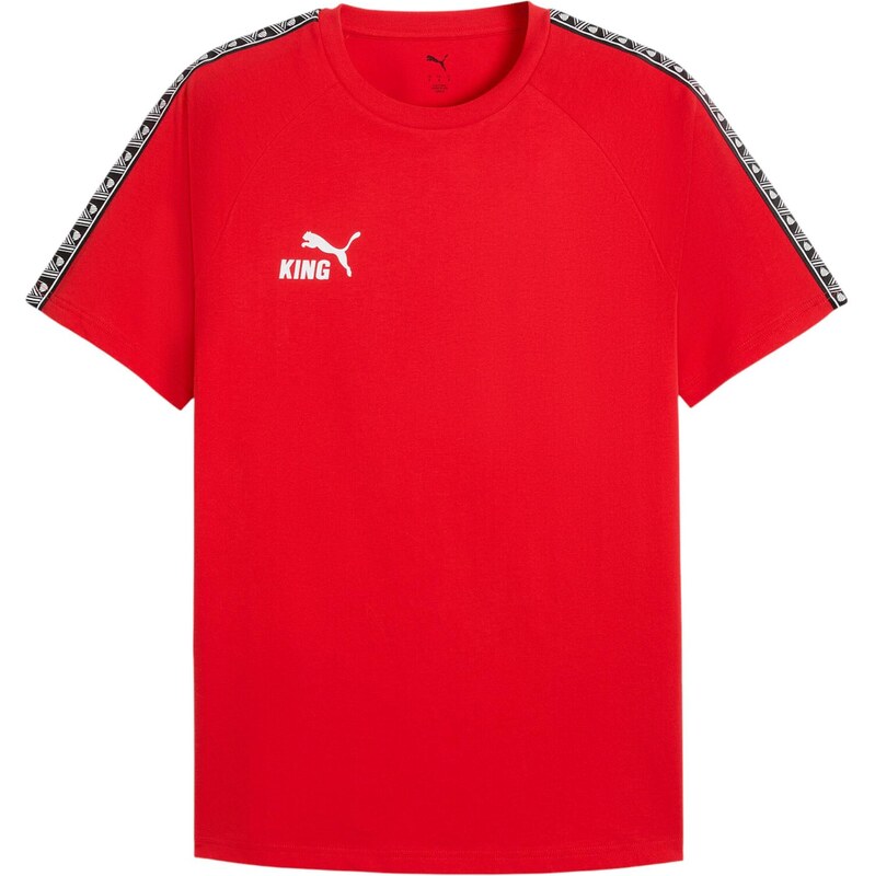 PUMA Funkčné tričko červená / biela 67751909