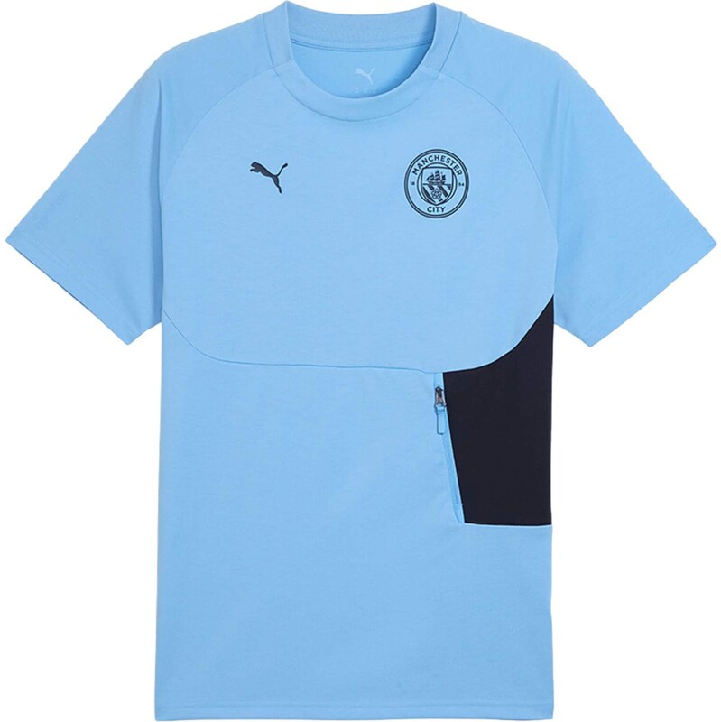 PUMA Funkčné tričko Manchester City námornícka modrá / nebesky modrá 67751990