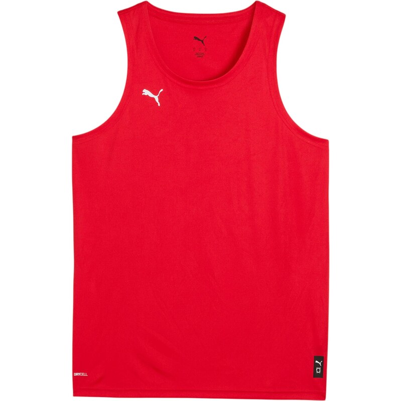 PUMA Športový top Teamjaws Starter červená / biela 67731163