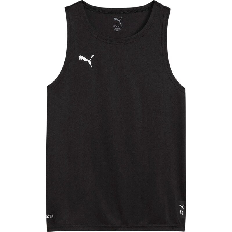 PUMA Funkčné tričko Teamjaws Starter čierna / biela 67752019