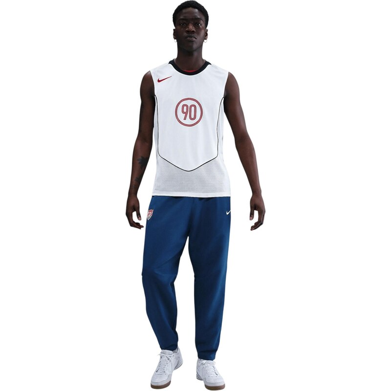 NIKE Športové nohavice tmavomodrá / biela 67752033