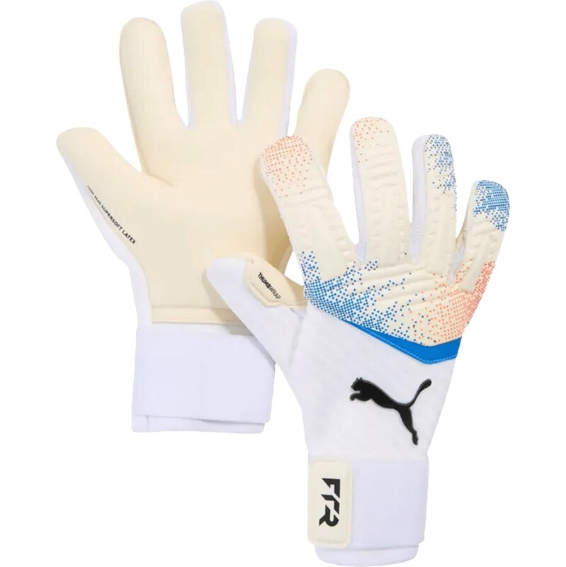 PUMA Športové rukavice Future Pro tyrkysová / svetložltá / čierna / 67752021