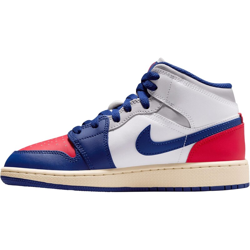 Jordan Tenisky Air Jordan 1 modrá / svetlosivá / červená / biela 67752093