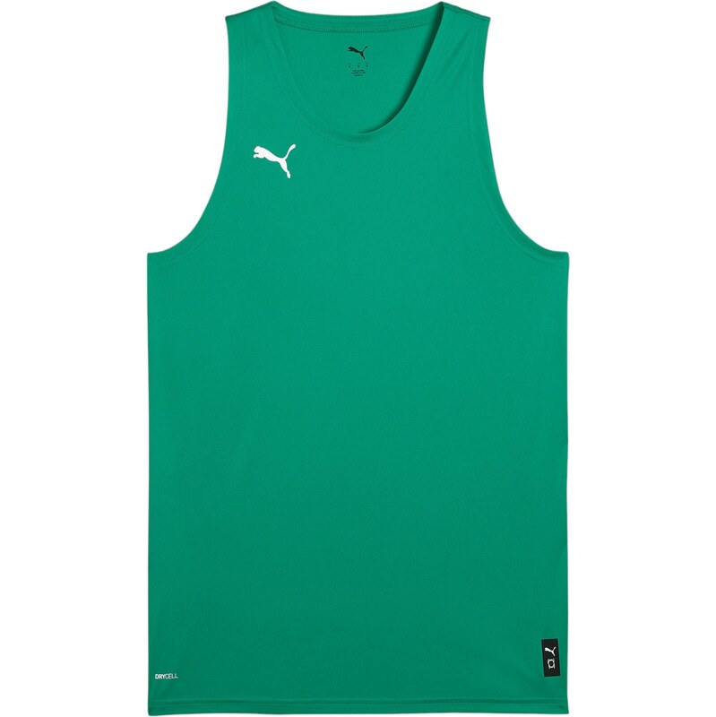 PUMA Funkčné tričko Teamjaws Starter zelená / biela 67752131