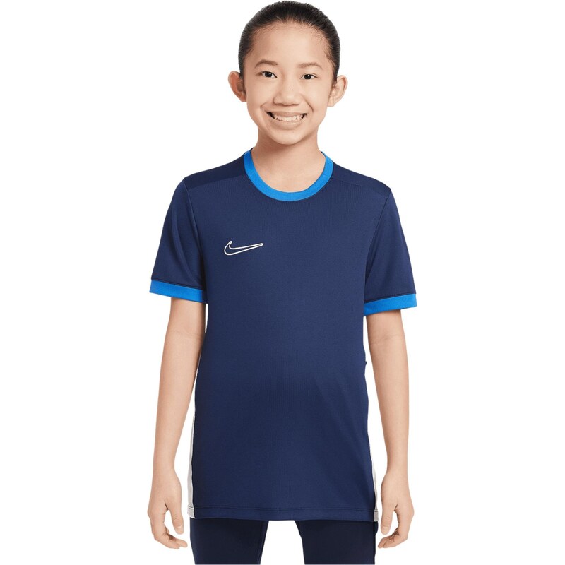 NIKE Funkčné tričko Academy 25 azúrová / tmavomodrá / biela 67731264