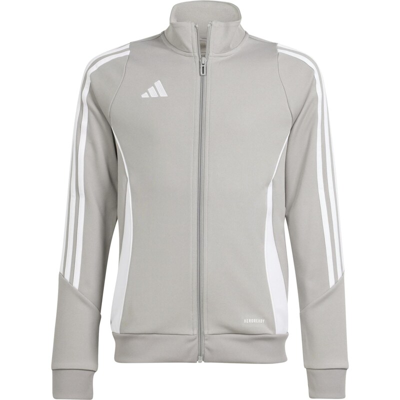 ADIDAS PERFORMANCE Športová bunda tmavošedá / biela 67752437