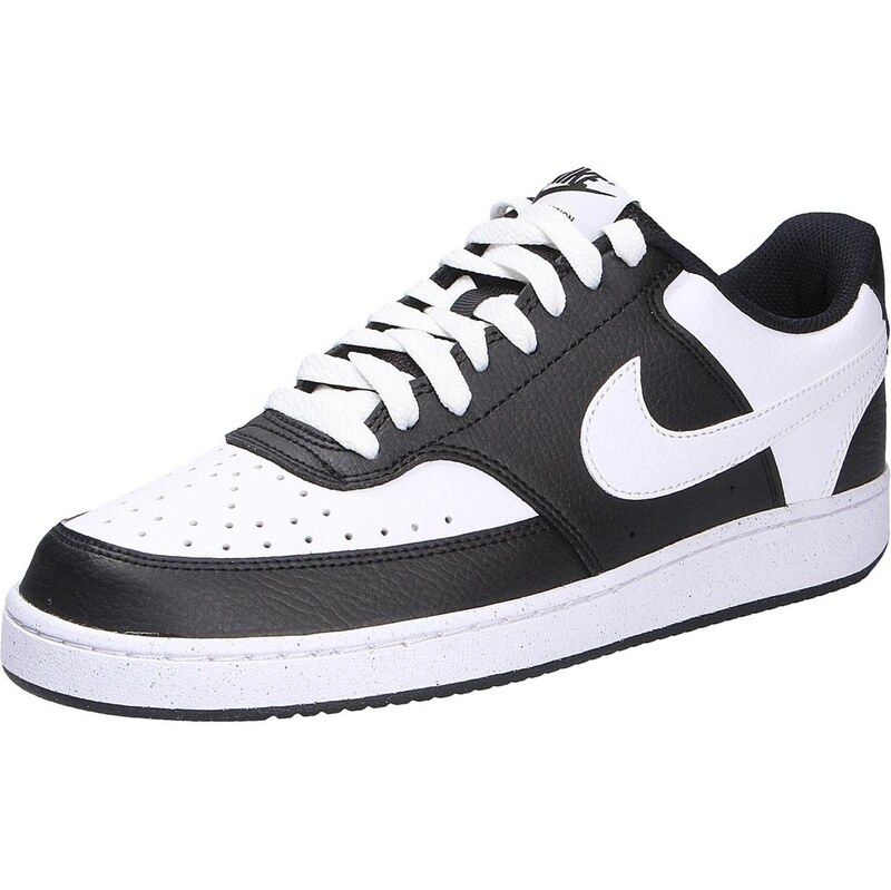 NIKE Nízke tenisky Court Vision čierna / biela 67731371