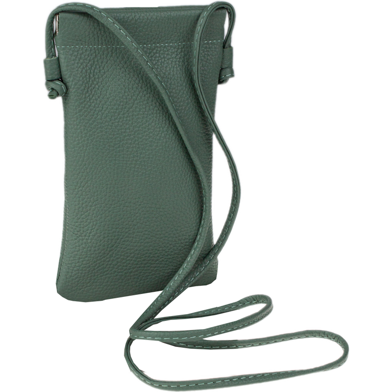 Zelená kožená talianska crossbody kabelka Mia Khaki NovaKabelka.sk 67735139