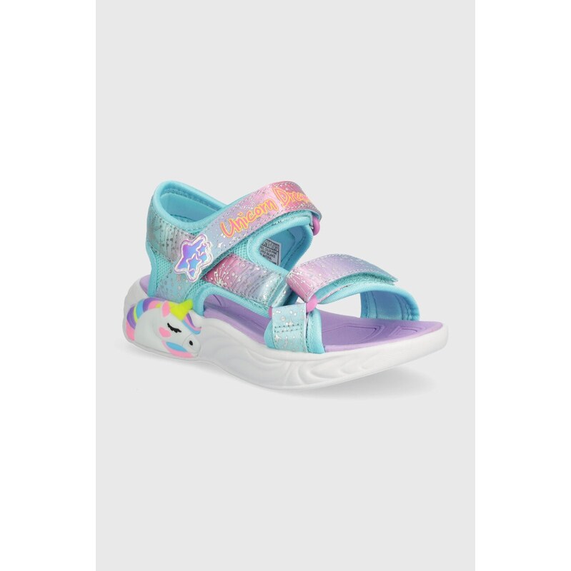 Detské sandále Skechers UNICORN DREAMS SANDAL MAJESTIC BLISS 67734650