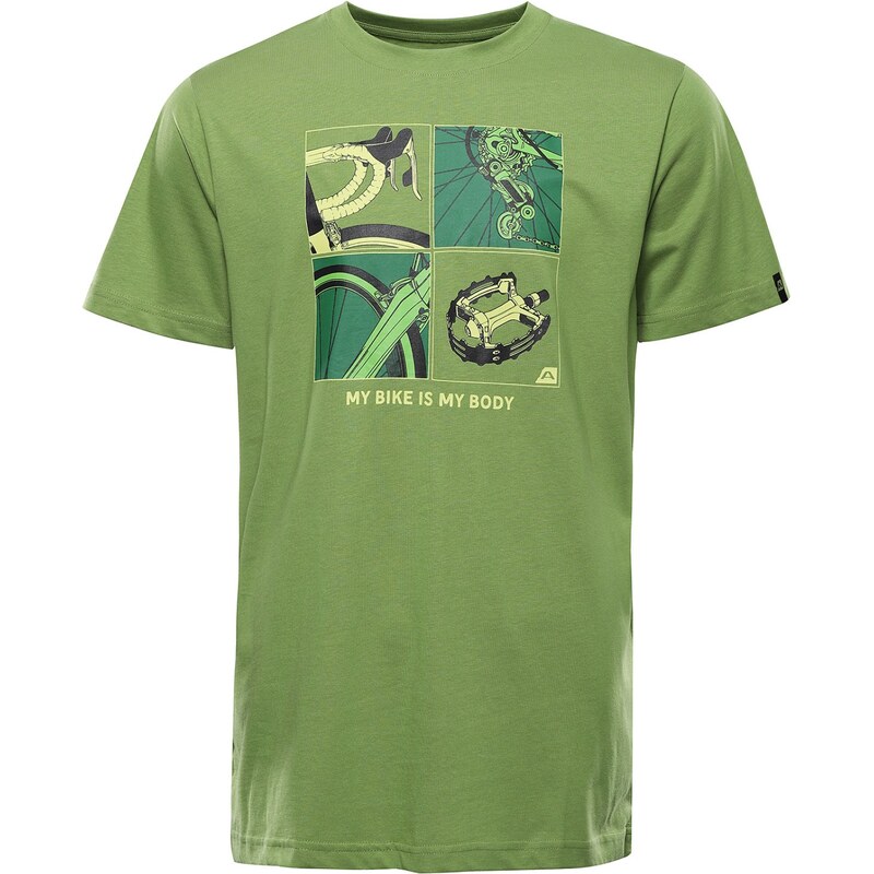 ALPINE PRO - TERMES 3 PÁNSKE TRIČKO Z ORGANICKEJ BAVLNY 67745752