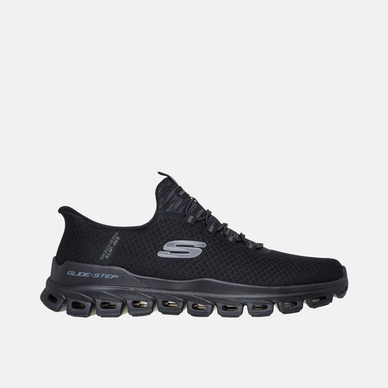 Pánske čierne tenisky Skechers Slip-ins: Glide-Step - Noxus 67743139