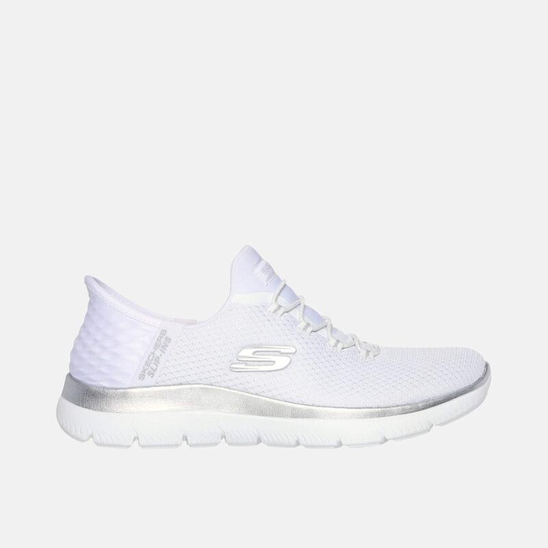 Dámske biele tenisky Skechers Slip-ins: Summits - Diamond Dream 67743132