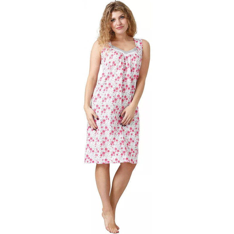 LEVEZA (M-Max) Dámska nočná košeľa Renika1056 1-bielaK L 49872427