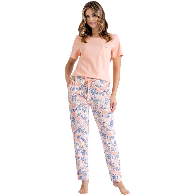 LEVEZA (M-Max) Dámske pyžamo Lola1441 1-marhuľová 2XL 49874501