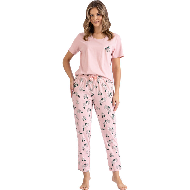 LEVEZA (M-Max) Dámske pyžamo Fin1438 1-ružováR L 51503198