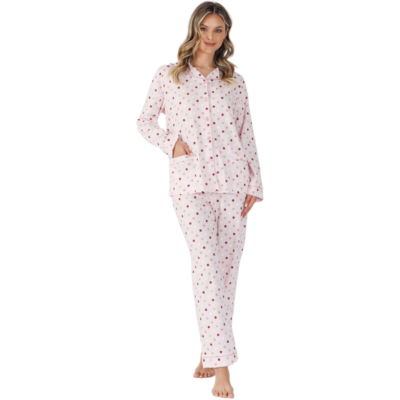 LEVEZA (M-Max) Dámske pyžamo Ewi1524 1-sv.ružová 2XL 66679510