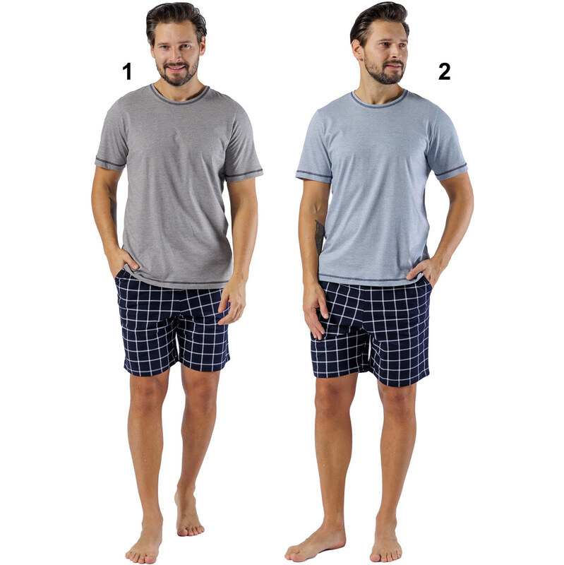 Hotberg(M-Max) Pánske pyžamo Grzegorz1592 1-sivá 2XL 66680050