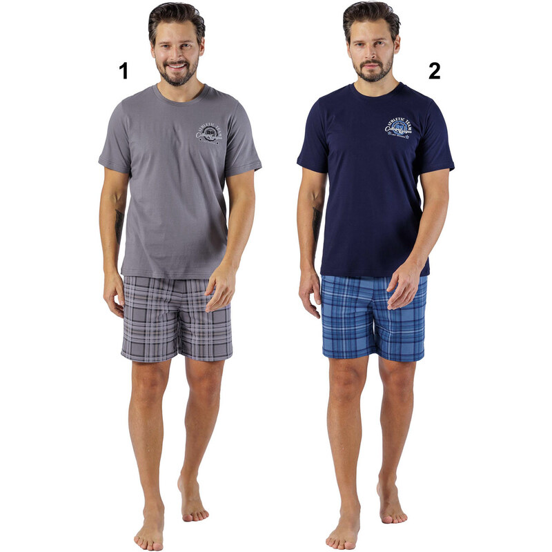 Hotberg(M-Max) Pánske pyžamo Michal1596 1-sivá 2XL 66680051