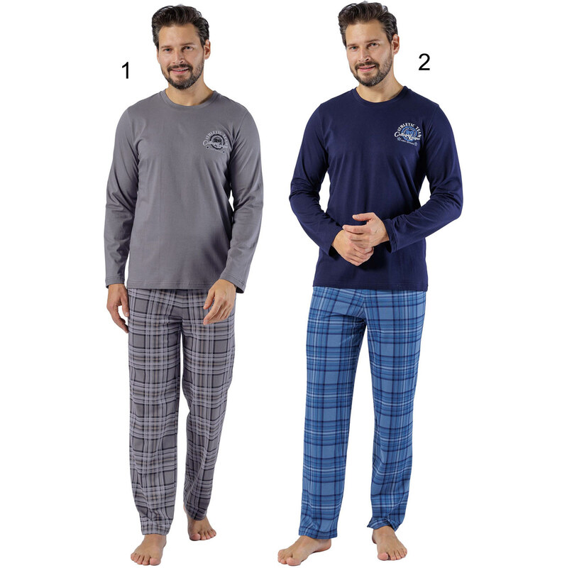 Hotberg(M-Max) Pánske pyžamo Michal1597 1-sivá 2XL 66680527