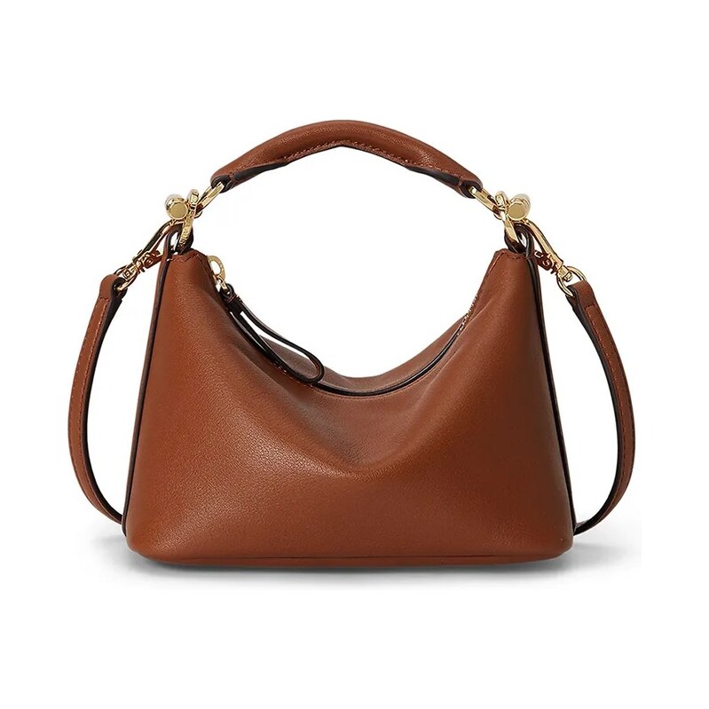 Kožená kabelka Lauren Ralph Lauren 67735607