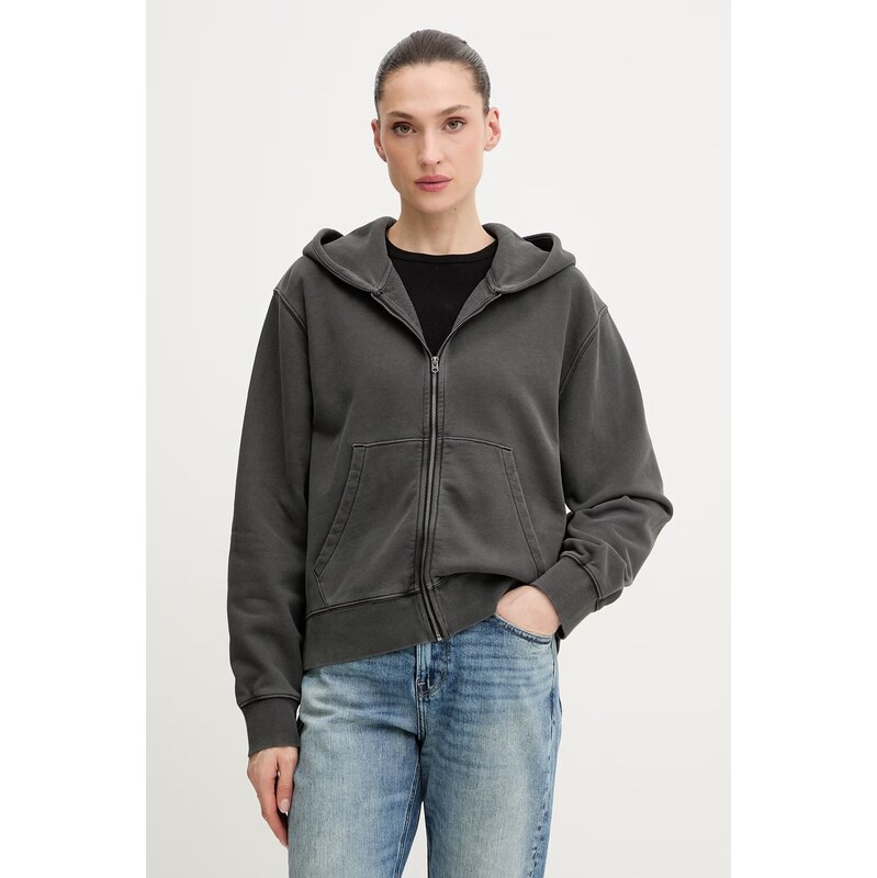 Bavlnená mikina G-Star Washed hdd zip relaxed 67735624