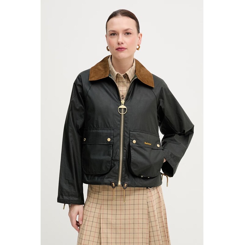 Bavlnená bunda Barbour Marron 67735746