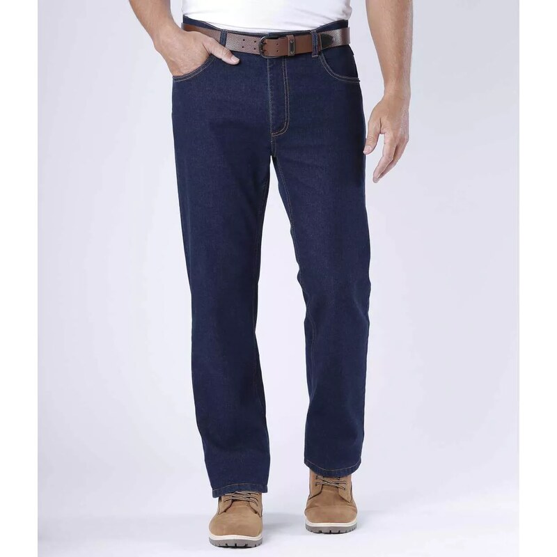 Tmavomodré rifle Regular Atlas For Men Modrá 49154801