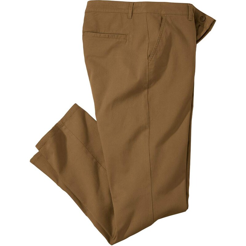 Trendy chino nohavice Atlas For Men Hnedá 66958824