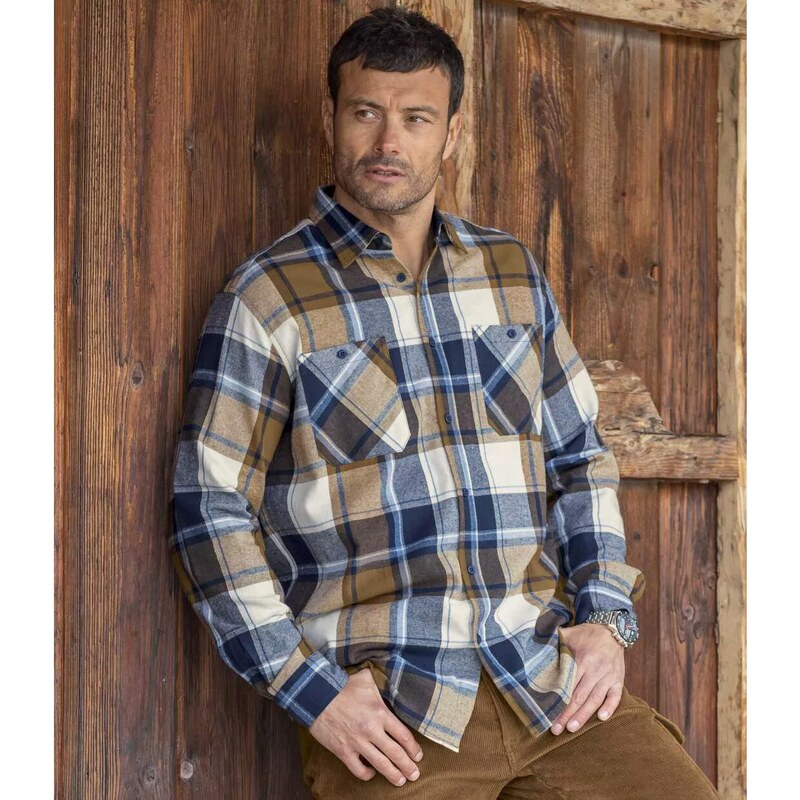 Flanelová košeľa Buffalo Atlas For Men Kostkovaná 67236581