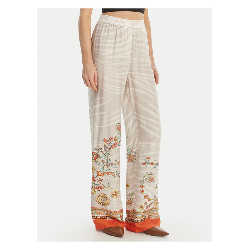 Bavlnené nohavice Just Cavalli 67738544