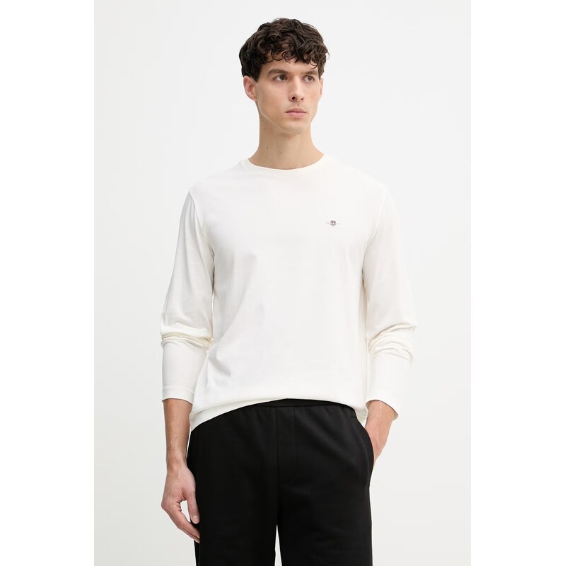 Bavlnené tričko s dlhým rukávom Gant 67740034