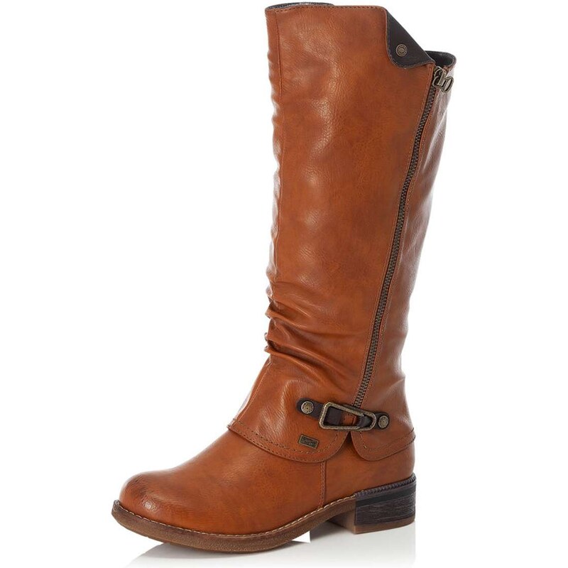 Dámske čižmy RIEKER 94652-24 hnedá W1 67741780