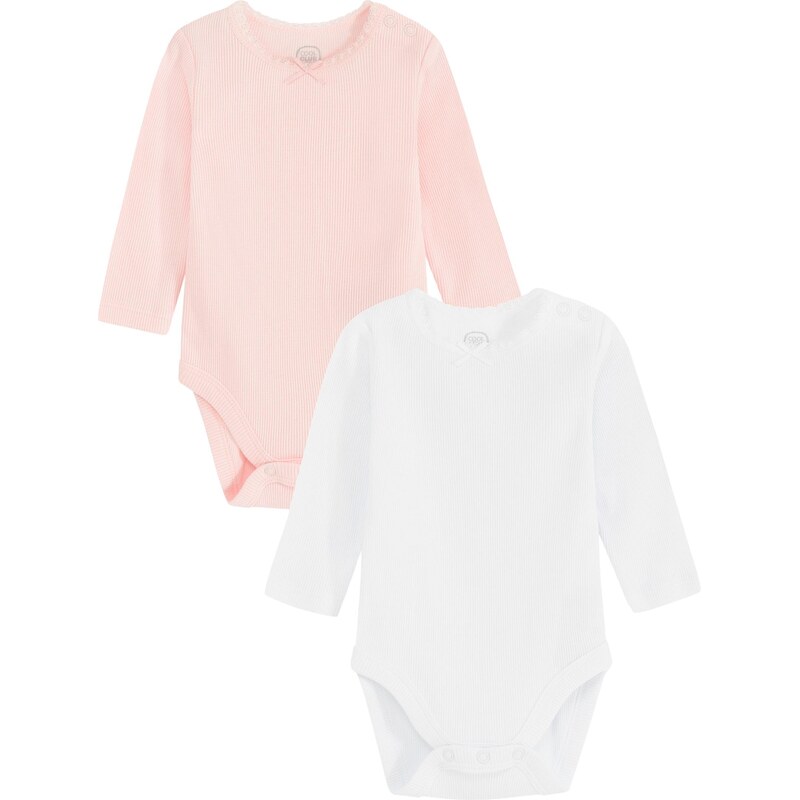 Cool Club Body pastelovo oranžová / biela 64957542