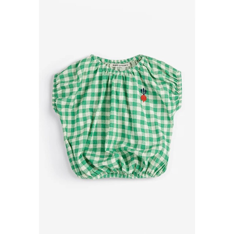 Bavlnený top pre bábätká Bobo Choses Pixel Sugar Beet 67742287
