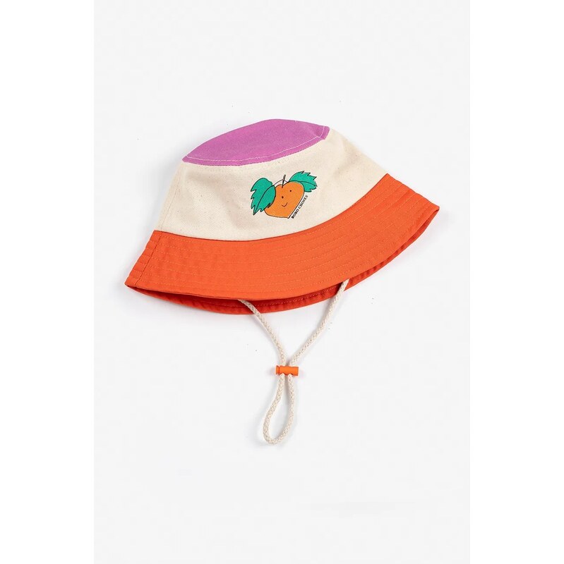 Detský bavlnený klobúk Bobo Choses Tangerine 67742300