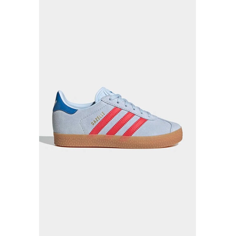 Detské semišové tenisky adidas Originals GAZELLE 67742327