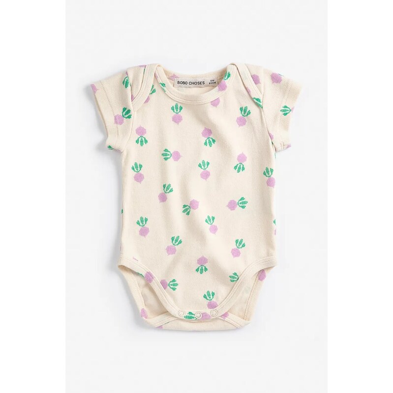 Body pre bábätká Bobo Choses Pixel Sugar Beet 67742338
